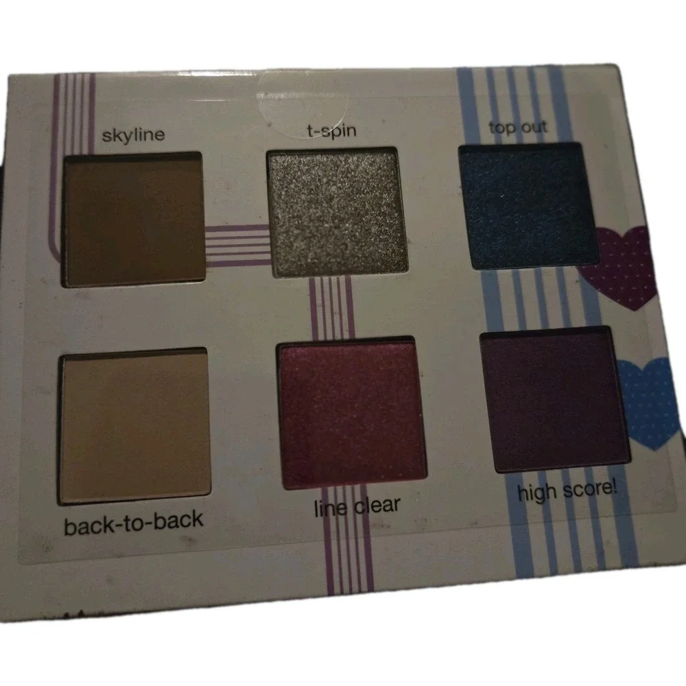 Ipsy Tetris Game On Eyeshadow Palette 6 Shade Multicolor Makeup‎ Palette